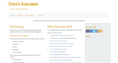 Desktop Screenshot of chikesbusinesses.com