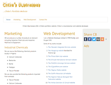 Tablet Screenshot of chikesbusinesses.com